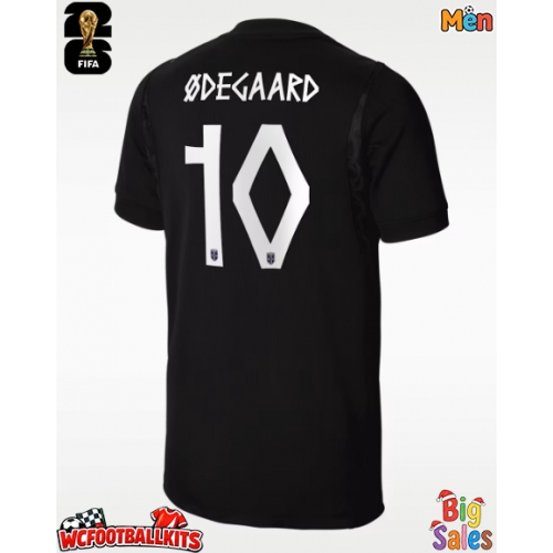 Norway Martin Odegaard #10 Replica Away Stadium Shirt World Cup 2026 Short Sleeve